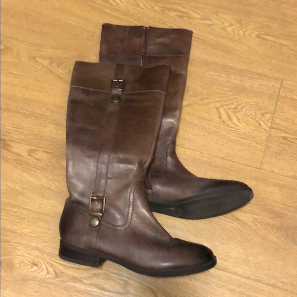 Arturo Chiang leather riding boots